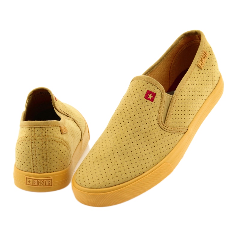 Tênis feminino Big Star 274889 amarelo 4