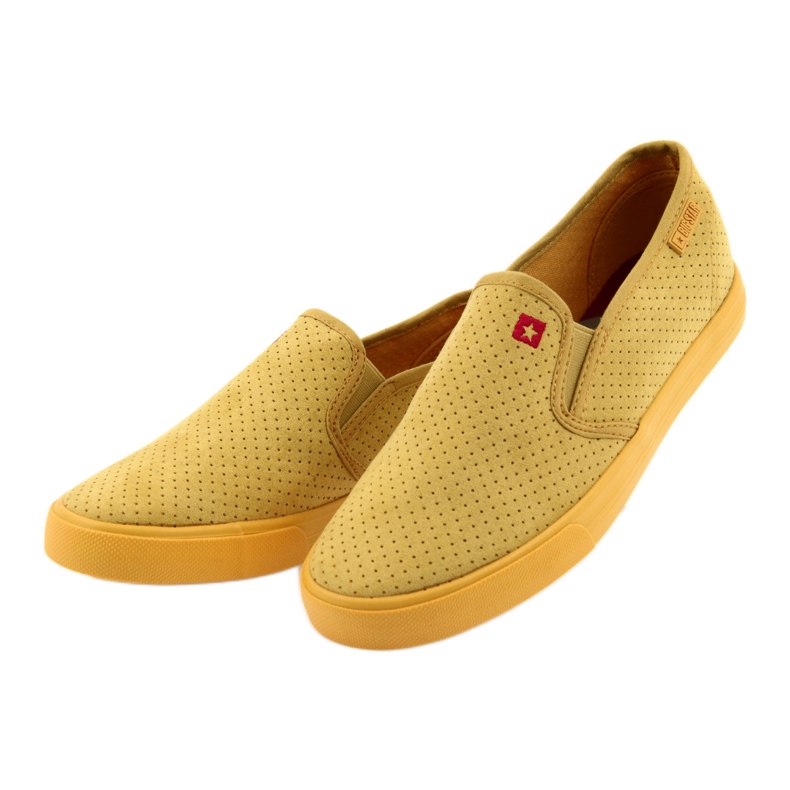 Tênis feminino Big Star 274889 amarelo 3