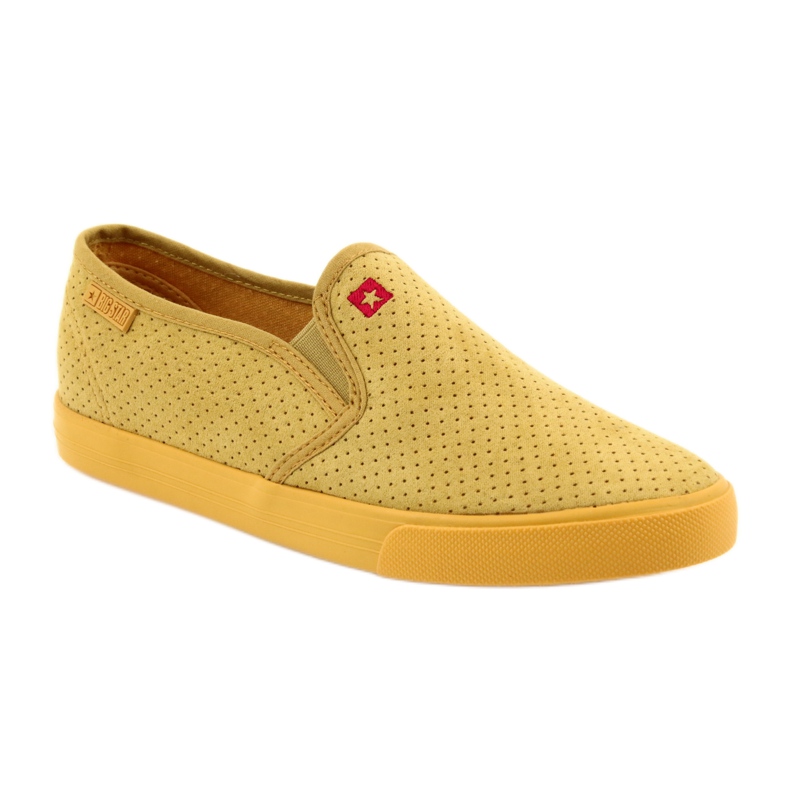 Tênis feminino Big Star 274889 amarelo 1