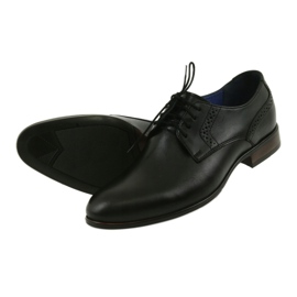 Nikopol Sapatos de couro masculino 1695 preto 5