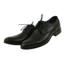 Nikopol Sapatos de couro masculino 1695 preto 3