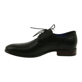Nikopol Sapatos de couro masculino 1695 preto 2