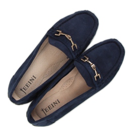 Mocassins feminino azul marinho R819 Navy azul-marinho 1