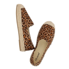 Alpercatas leopardo 180-5 Leopardo feminino castanho multicolorido 1