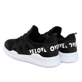 Sapatos esportivos pretos R-392 pretos 2