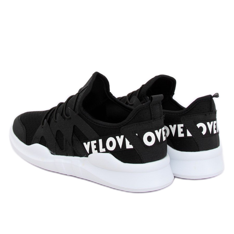 Sapatos esportivos pretos R-392 pretos 2