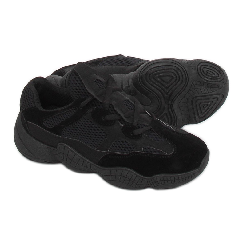 Sapatos esportivos pretos MS521 pretos 2