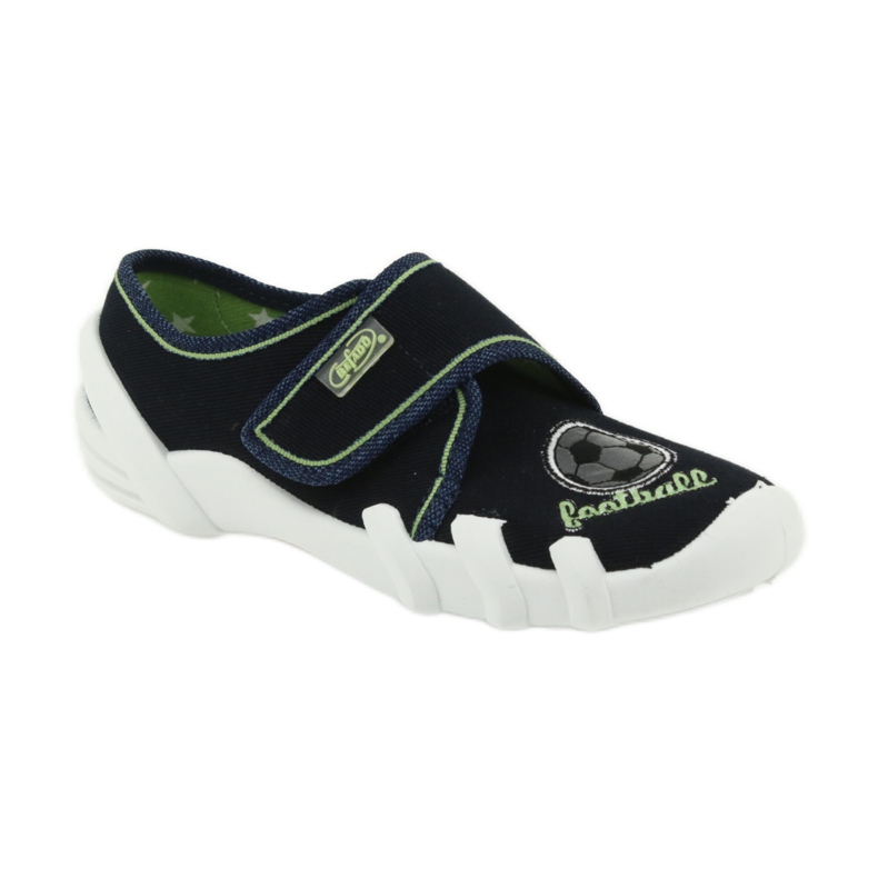 Calçados infantis Befado 273X247 branco azul marinho 2