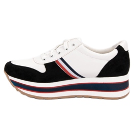 Seastar Tênis da moda branco preto multicolorido 1