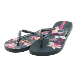 Chinelos femininos perfumados Ipanema 82661 azul marinho 3