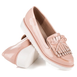 Sapatos lacados a pó VICES rosa 1