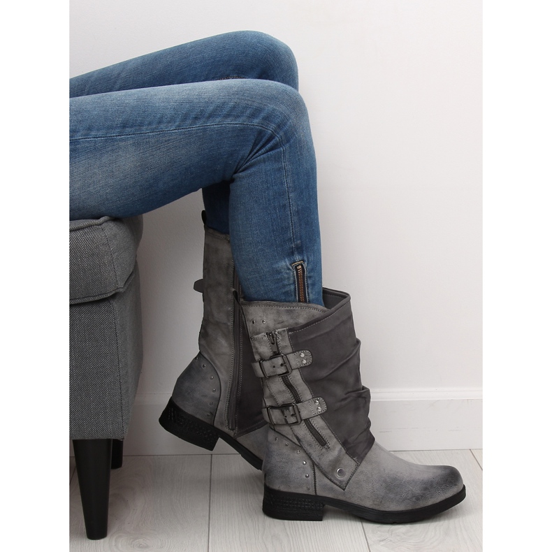 Botas cinzentas militares GD-ZN78 Cinza II-GAT 2