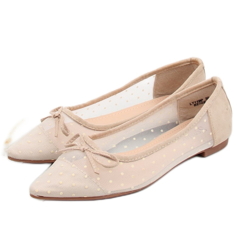 Bailarinas bege feminino LT119P Bege 1