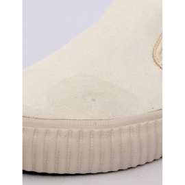 Tênis slip-on bege 107-40 Beige II-GAT 1