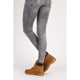 Qinba Trabalhadores elegantes amarelo 1