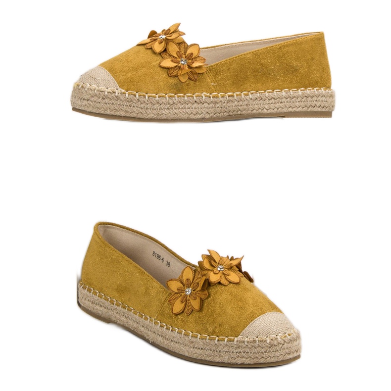 Alpercatas com flores amarelo 1 Alpercatas com flores amarelo 1