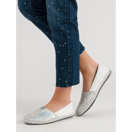 Filippo Sapatilhas de couro branco 1