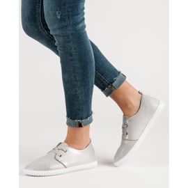 Super Mode Sapatos clássicos cinza 1