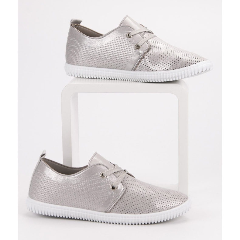 Super Mode Sapatos clássicos cinza 2