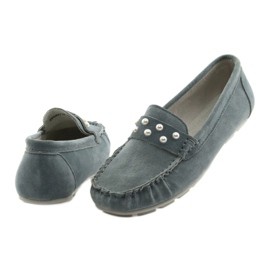 Sapatos femininos Grey Loafers Filippo cinza 5