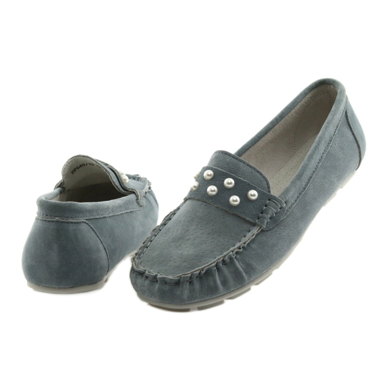 Sapatos femininos Grey Loafers Filippo cinza 5