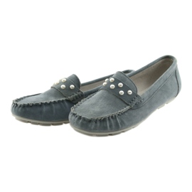 Sapatos femininos Grey Loafers Filippo cinza 3