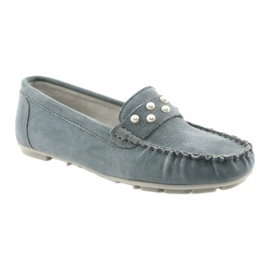 Sapatos femininos Grey Loafers Filippo cinza 1