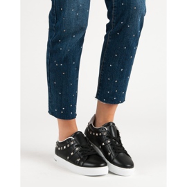 Super Me Calçados esportivos de rock preto 1