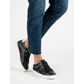 Super Me Calçados esportivos de rock preto 2