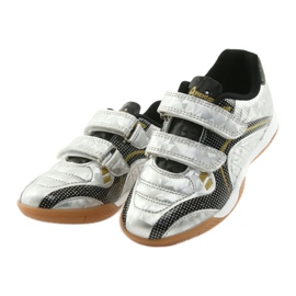 Esportes American Club Silver indoor preto cinza 3