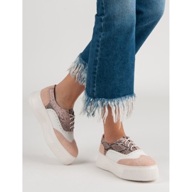 Sapatos da moda VICES rosa 1 Sapatos da moda VICES rosa 1