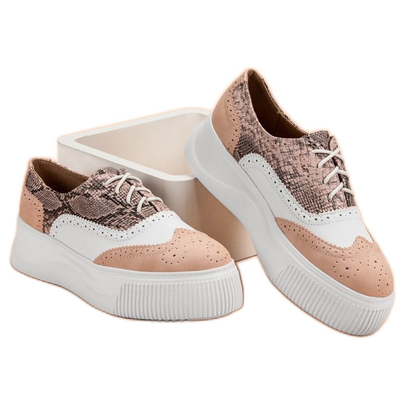 Sapatos da moda VICES rosa 2 Sapatos da moda VICES rosa 2