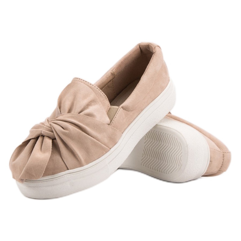 Vices Slipons de camurça com um laço de VÍCIOS castanho 1 Vices Slipons de camurça com um laço de VÍCIOS castanho 1
