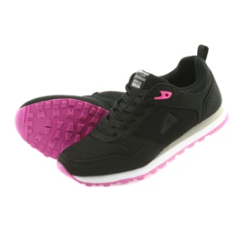 Tênis esportivos American Club WT26 Black preto rosa 5