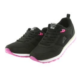 Tênis esportivos American Club WT26 Black preto rosa 3