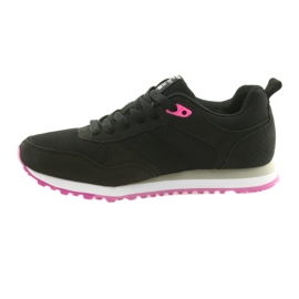 Tênis esportivos American Club WT26 Black preto rosa 2