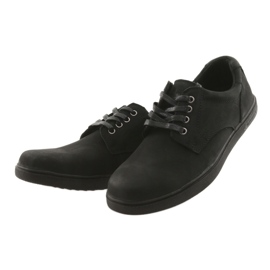 American Club Black -Cicle sapatos de couro masculinos preto 3