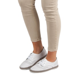 Filippo Alpercatas de couro branco 1