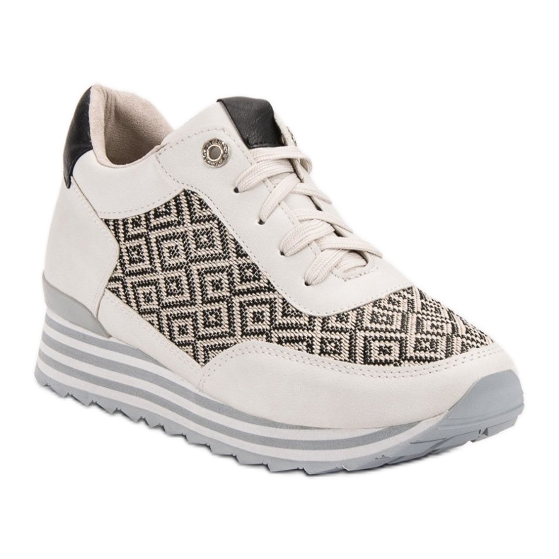 Aclys Tênis Com Padrão castanho 1