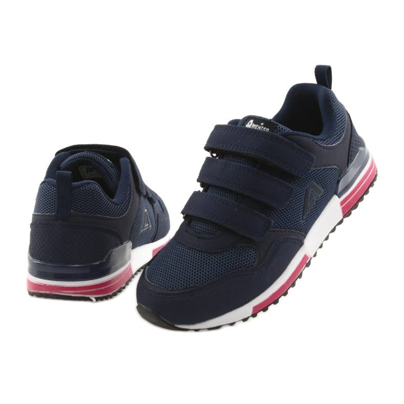 Palmilha de couro American Club 5, azul marinho 4