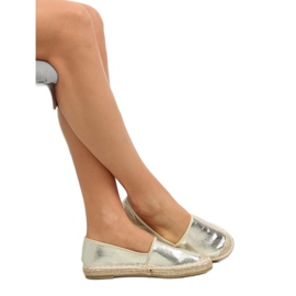 Alpercatas ouro metálico A645-ESP-1 ouro dourado 1