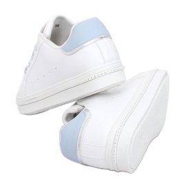 Tênis feminino branco e azul H99-36 azul 1