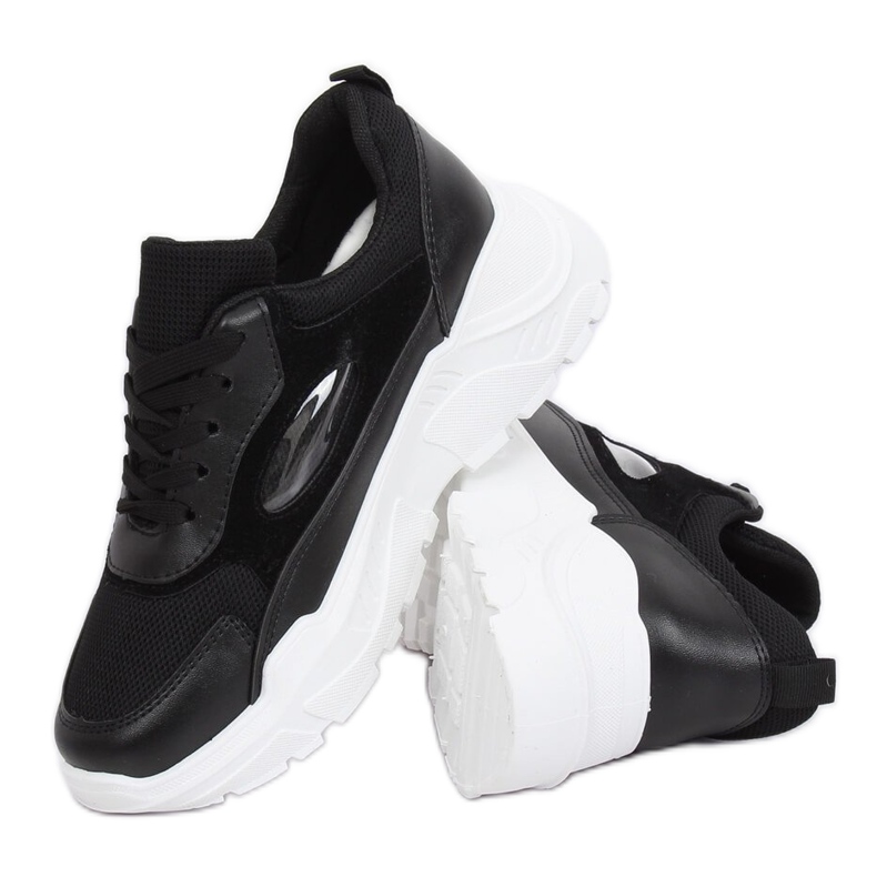 Sapatos esportivos pretos PP-37 pretos 2