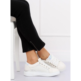 Tênis holográfico branco ZF-40 Branco 1