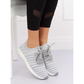 Tênis esportivos cinza HY2812 cinza claro 1