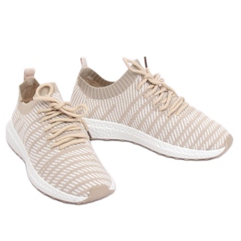Sapatos esportivos Beige HY2812 Beige bege 2
