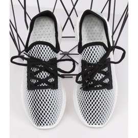 Sapatos esportivos pretos PP-45 pretos branco 1