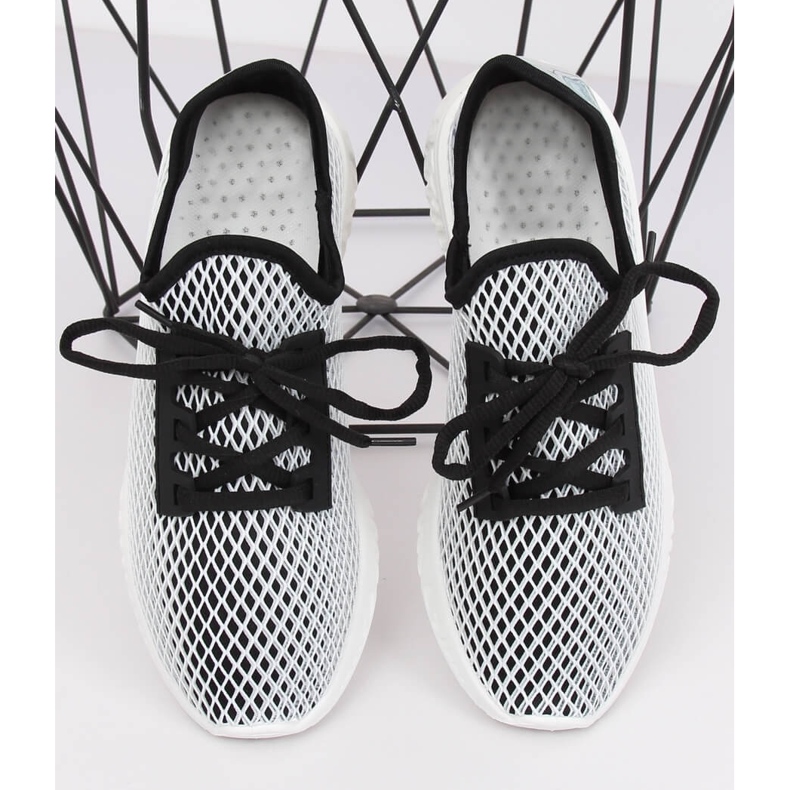 Sapatos esportivos pretos PP-45 pretos branco 1