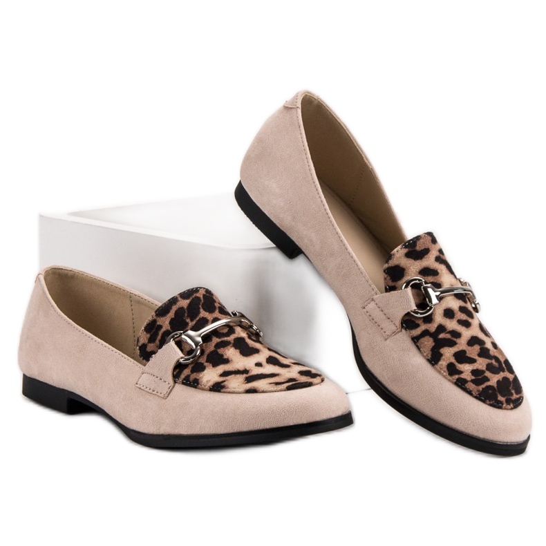 Mocassins VICES manchados castanho 1