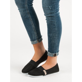 Slipons VINCEZA leves preto 1